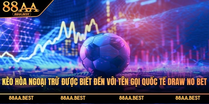 Kèo hòa ngoại trừ hay còn được biết đến với tên gọi quốc tế Draw No Bet
